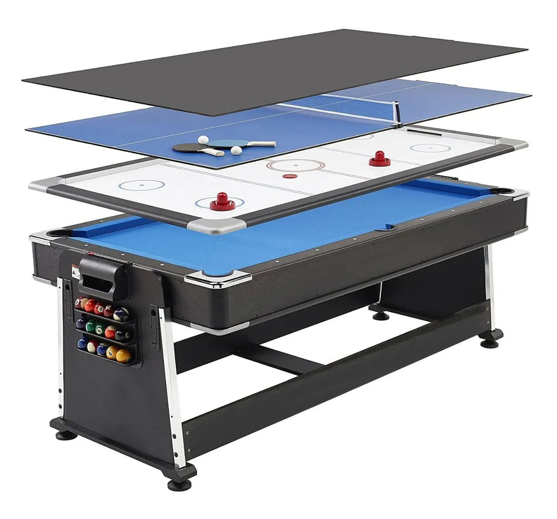 4 in 1 Multi-Game Tables Pool table, hockey table, tennis table and dining table - MF-4084Home & Outdoor4-in-1 multi-game table is the perfect way to have hours of fun and entertainment. The table can be converted into a pool table, hockey table, tennis t